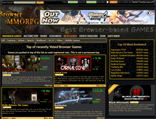 Tablet Screenshot of browsermmorpg.com